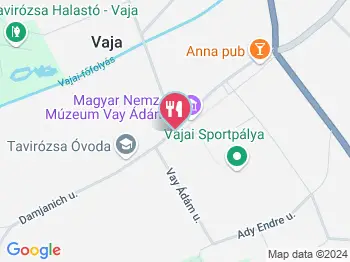 Anna Pub Vaja a térképen