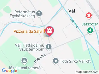 Tűzoltó- és Községi Emlékház Vál a térképen