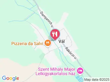 Váli Vadászház Vál a térképen
