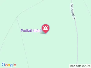 Padkűi kilátó Vállus a térképen