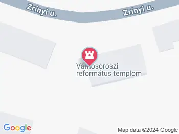 Református templom Vámosoroszi a térképen