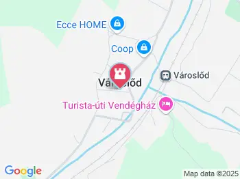 Szent Mihály templom Városlőd a térképen