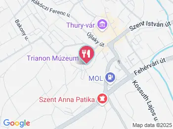 Apponyi Kávézó Várpalota a térképen