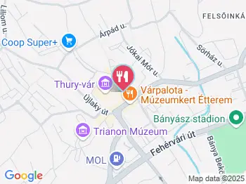 Belvárosi Pékség & Finomságok Boltja Várpalota a térképen