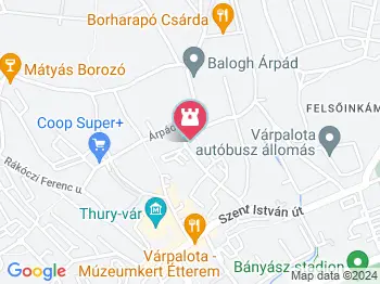 Fodor Sára Tájház és Helytörténeti Gyűjtemény Várpalota a térképen