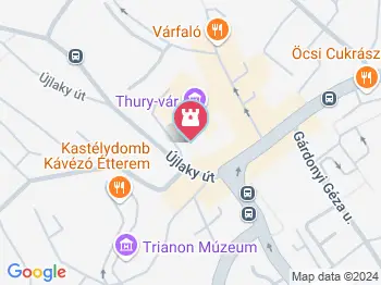 Hunyadi Mátyás tér Várpalota a térképen