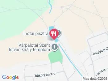 Inotai Tóparti Büfé Várpalota a térképen