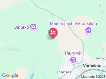 Kiskulacs Apartman Várpalota a térképen