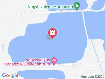 Nagybivalyos Horgásztó Várpalota a térképen