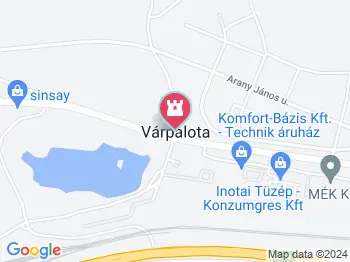 Trianon Múzeum Várpalota a térképen