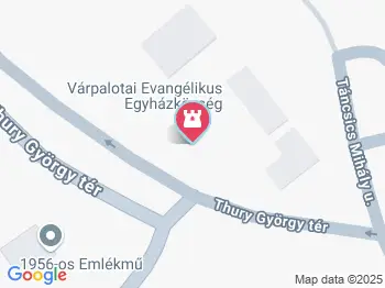 Várpalotai Evangélikus templom Várpalota a térképen