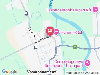 Hotel Kovács Vásárosnamény a térképen