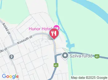 Hunor Hotel Étterme Vásárosnamény a térképen