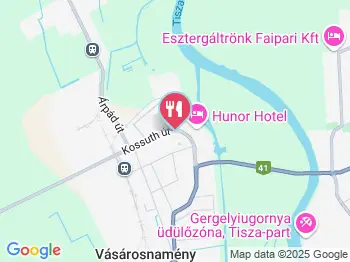 Kovács Étterem Vásárosnamény a térképen