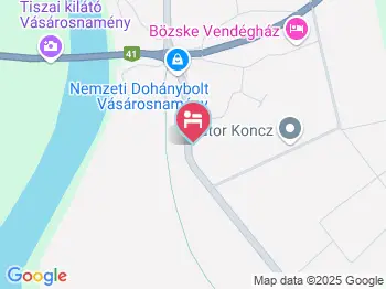 Lipták Üdülőház Vásárosnamény a térképen