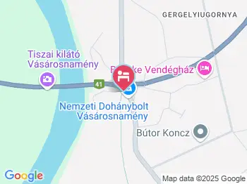 Meggyesi Panzió Vásárosnamény a térképen