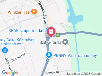 Szilva Termál- és Wellnessfürdő Vásárosnamény a térképen