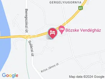 Tulipán Vendégház Vásárosnamény a térképen