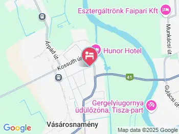 Winkler Ház Panzió Vásárosnamény a térképen