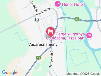 Zölddió Vendégház Vásárosnamény a térképen