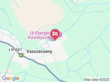 Új-Ebergényi Kastélyszálló Vasszécseny a térképen
