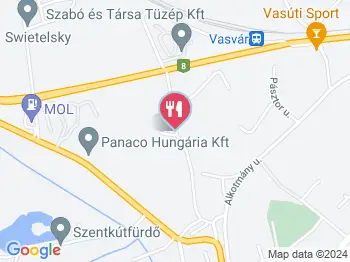 Csörnöc Gyöngye Étterem Vasvár a térképen