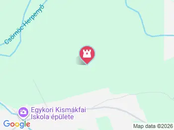 Katonák útja Vasvár a térképen