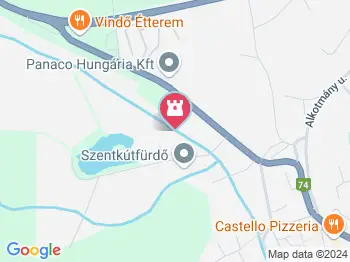 Szentkútfürdő Vasvár Vasvár a térképen