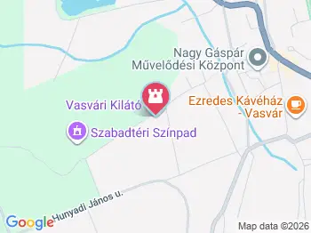 Vasvári Kilátó Vasvár a térképen