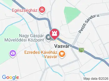 Vasvári Múzeum Vasvár a térképen