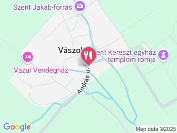 Zománc Bisztrócska Vászoly a térképen