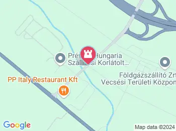 A kőolaj- és földgázszállítás műszaki emlékei - állandó kiállítás Vecsés a térképen