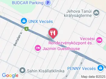 Arditti Pékség Vecsés a térképen