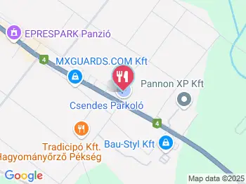 Fatányéros Vendéglő Vecsés a térképen