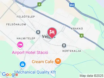 Hargita Panzió Vecsés a térképen