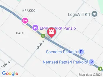 Hősök ligete Vecsés a térképen