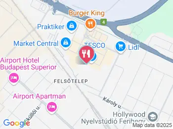 Kentucky Fried Chicken - Ferihegy Vecsés a térképen
