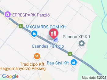 Magyaros Étterem Vecsés a térképen