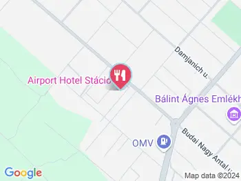 Pipacs étterem - Hotel Stáció étterme Vecsés a térképen