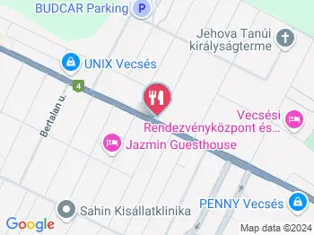 Süti, Nem Süti Vecsés a térképen