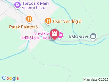 Velemi malom Velem a térképen