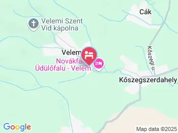 Virágos Vendégház Velem a térképen