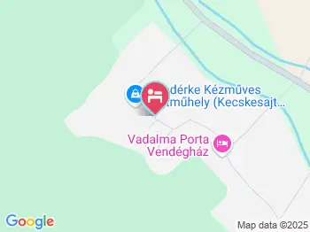 Cserépmadár Szállás Velemér a térképen