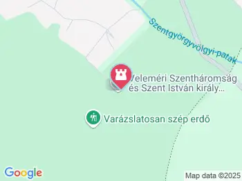 Szentháromság Templom Velemér a térképen