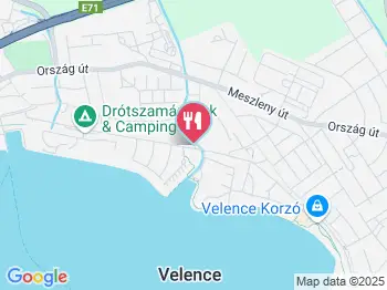 Aranykút Vendéglő Velence a térképen