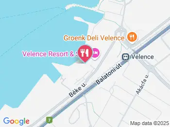 Chéf's Bistro Velence a térképen