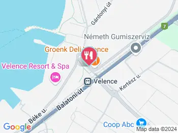 Groenk Deli Velence a térképen