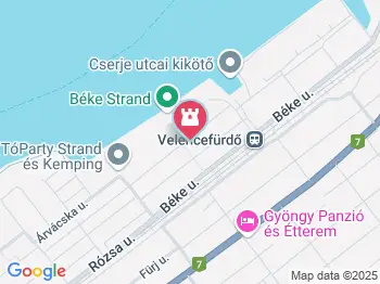 Sárkányhajó Bázis Velence a térképen