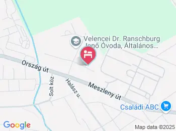 Telihold Apartman Velence a térképen