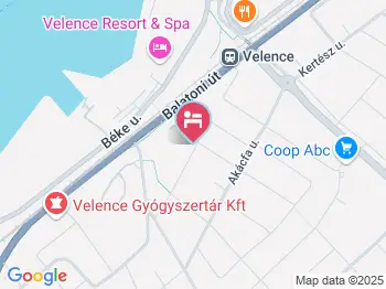 Velence Home Velence a térképen